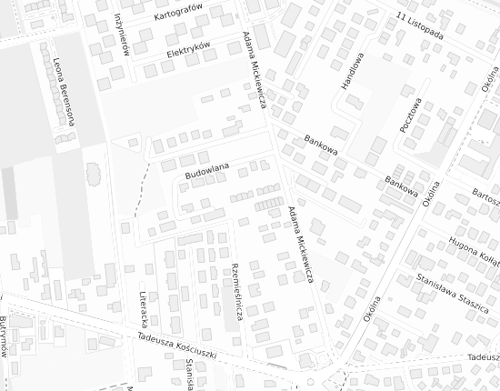 Mapa z adresem organizacji