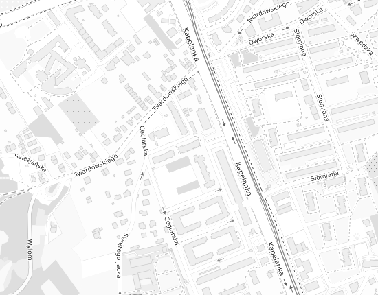 Mapa z adresem organizacji