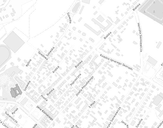 Mapa z adresem organizacji