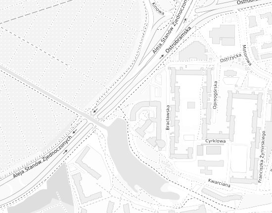 Mapa z adresem organizacji