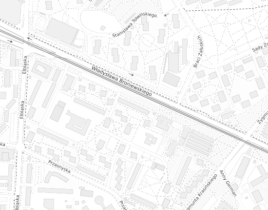 Mapa z adresem organizacji