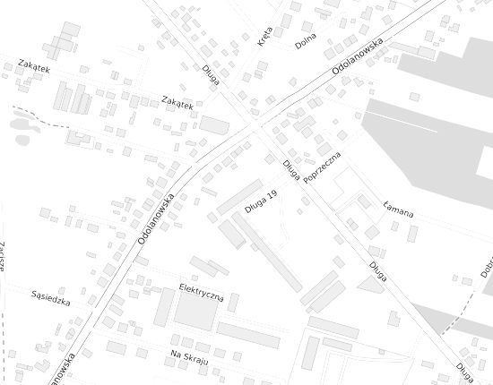 Mapa z adresem organizacji