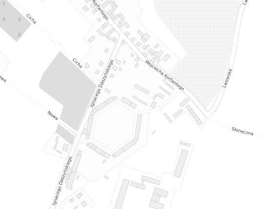 Mapa z adresem organizacji