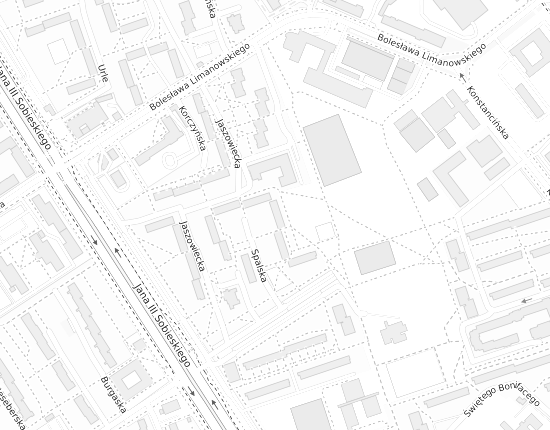 Mapa z adresem organizacji