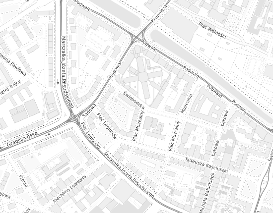 Mapa z adresem organizacji