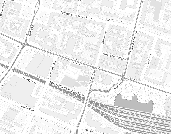 Mapa z adresem organizacji