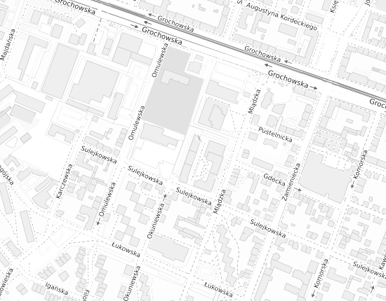 Mapa z adresem organizacji