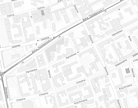 Mapa z adresem organizacji