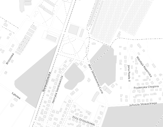 Mapa z adresem organizacji
