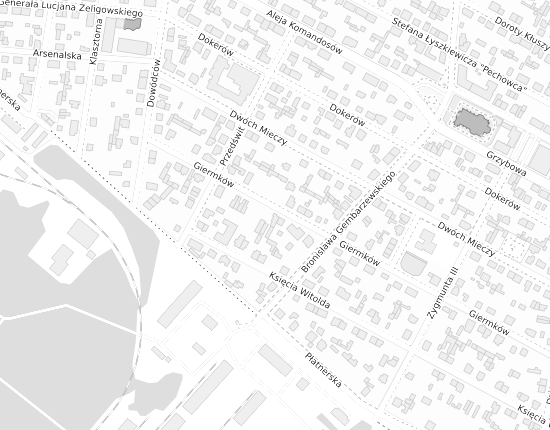 Mapa z adresem organizacji