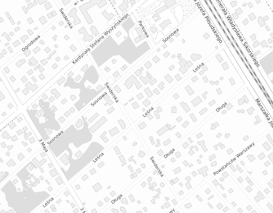 Mapa z adresem organizacji