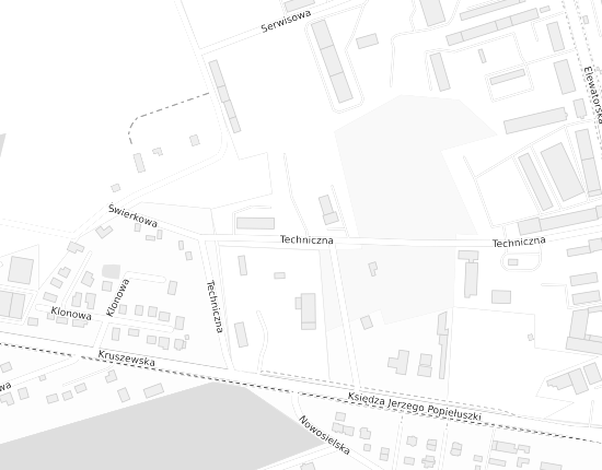 Mapa z adresem organizacji