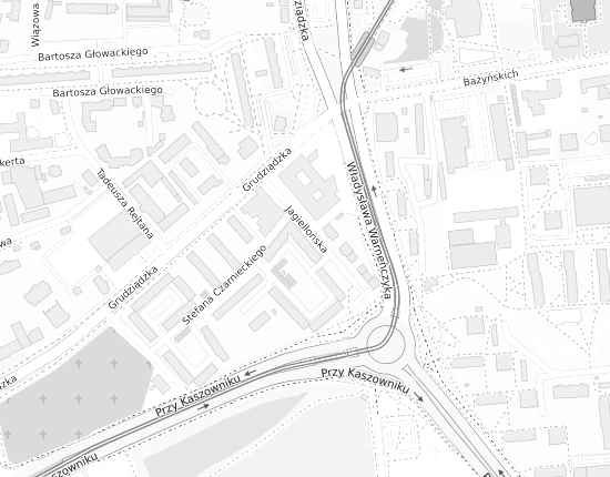 Mapa z adresem organizacji