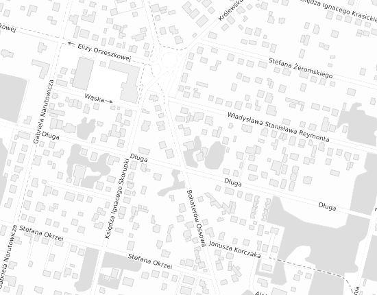 Mapa z adresem organizacji