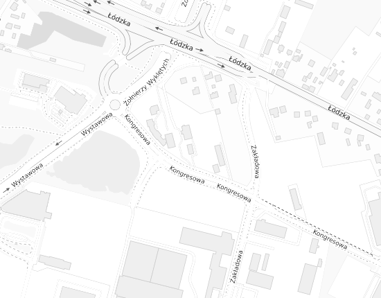 Mapa z adresem organizacji