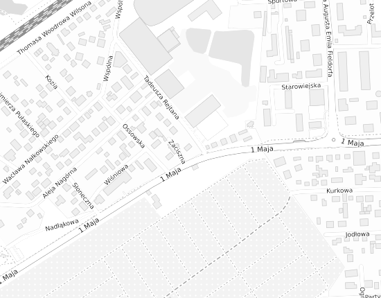 Mapa z adresem organizacji