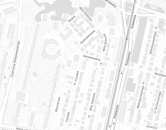 Mapa z adresem organizacji