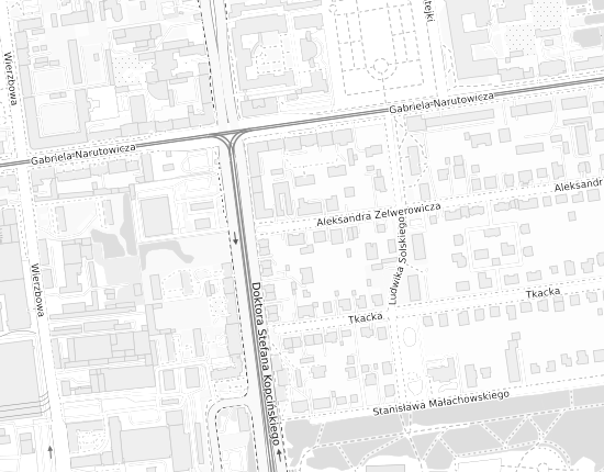 Mapa z adresem organizacji