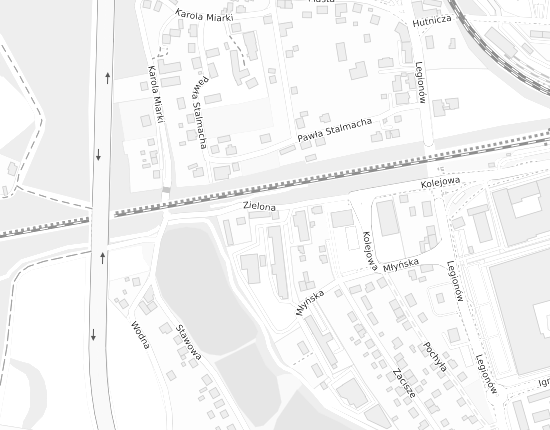 Mapa z adresem organizacji