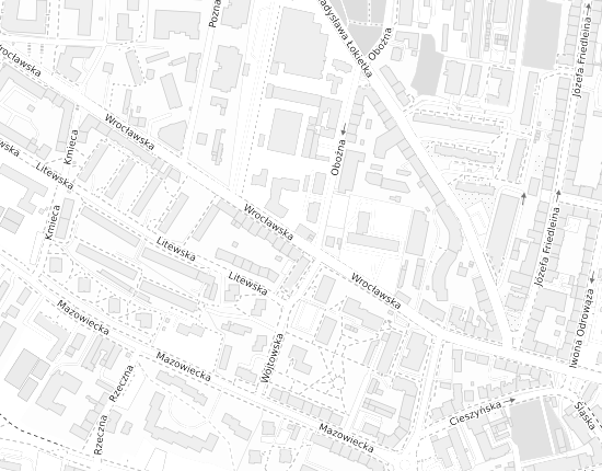Mapa z adresem organizacji