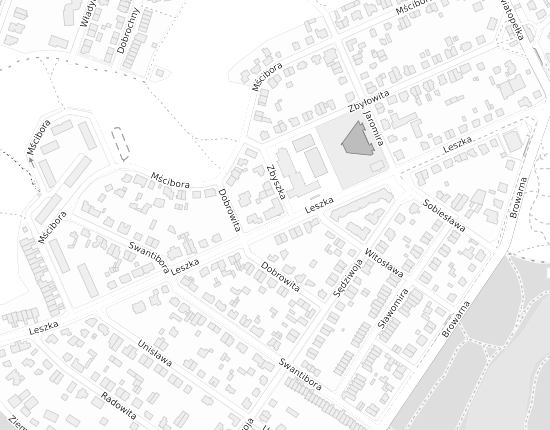 Mapa z adresem organizacji