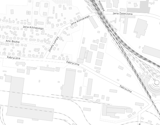 Mapa z adresem organizacji