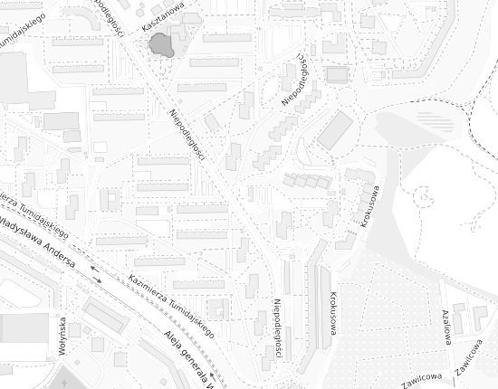 Mapa z adresem organizacji