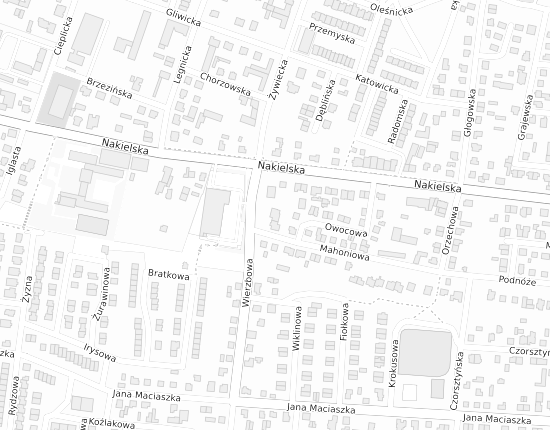 Mapa z adresem organizacji