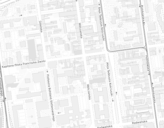 Mapa z adresem organizacji