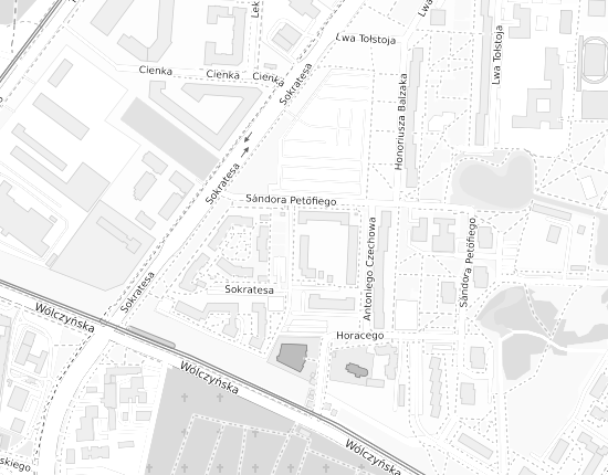 Mapa z adresem organizacji
