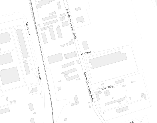 Mapa z adresem organizacji