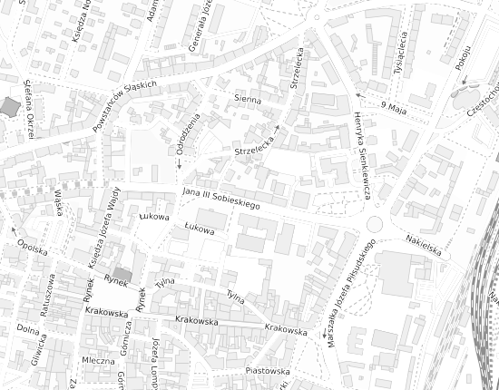 Mapa z adresem organizacji