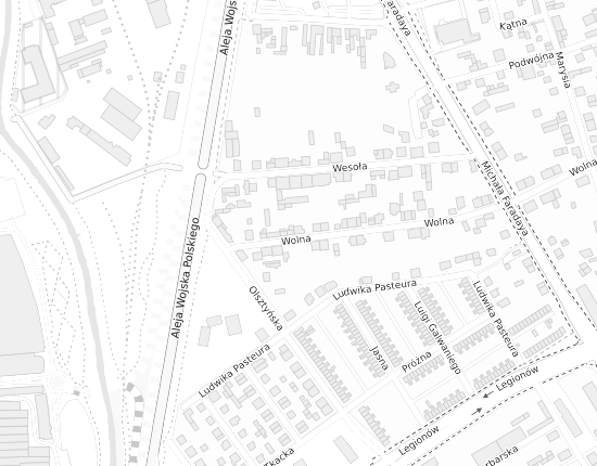 Mapa z adresem organizacji