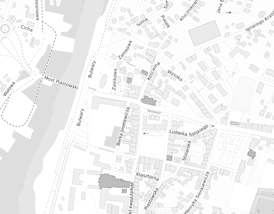 Mapa z adresem organizacji