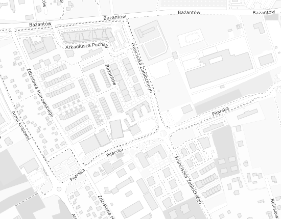 Mapa z adresem organizacji