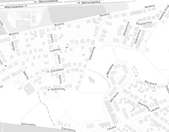 Mapa z adresem organizacji