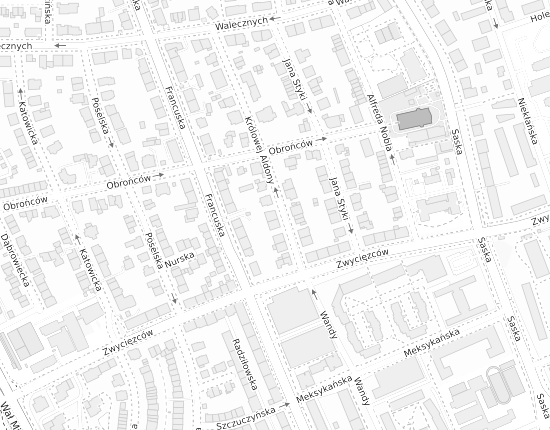 Mapa z adresem organizacji