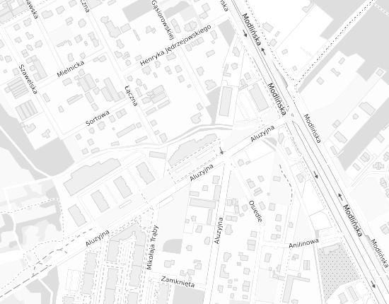 Mapa z adresem organizacji