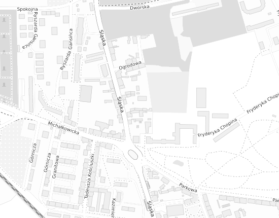 Mapa z adresem organizacji