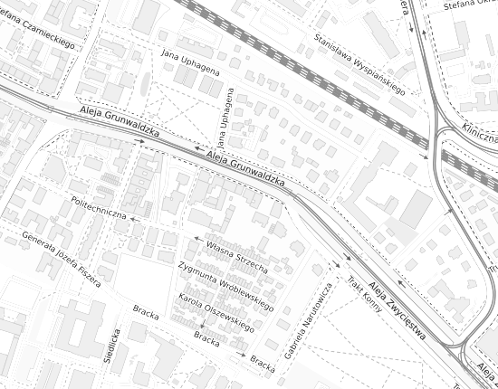 Mapa z adresem organizacji