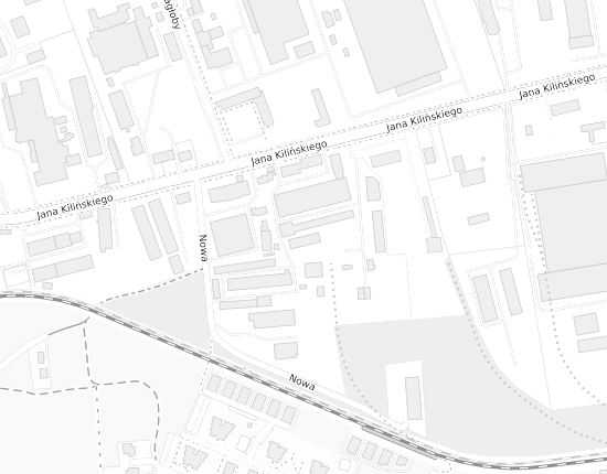 Mapa z adresem organizacji