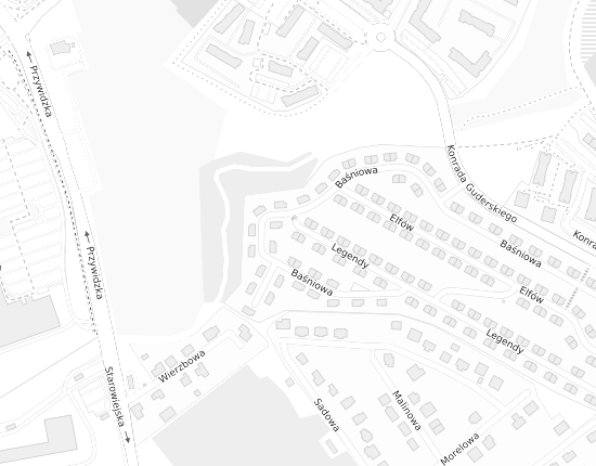 Mapa z adresem organizacji