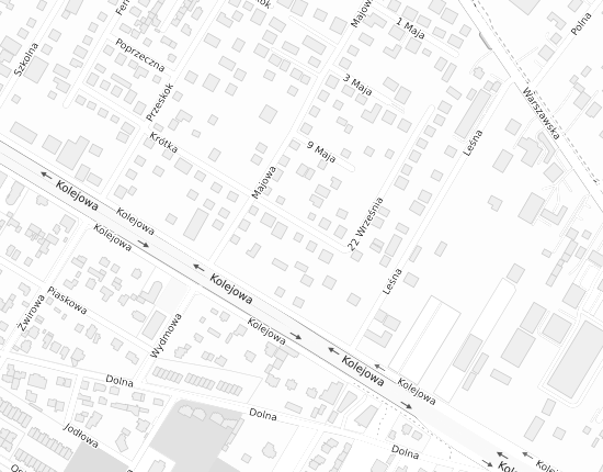 Mapa z adresem organizacji