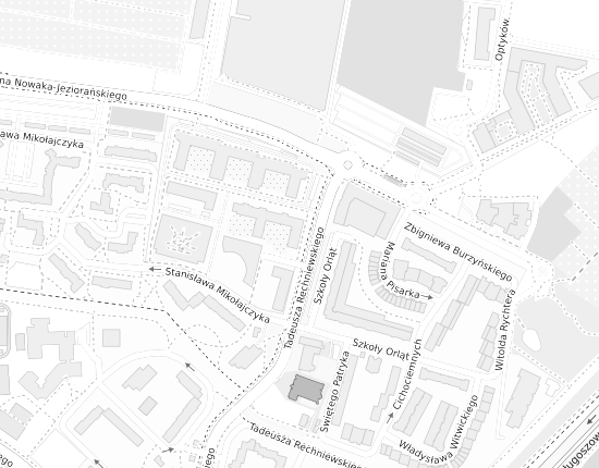 Mapa z adresem organizacji