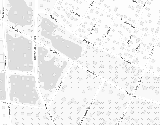 Mapa z adresem organizacji
