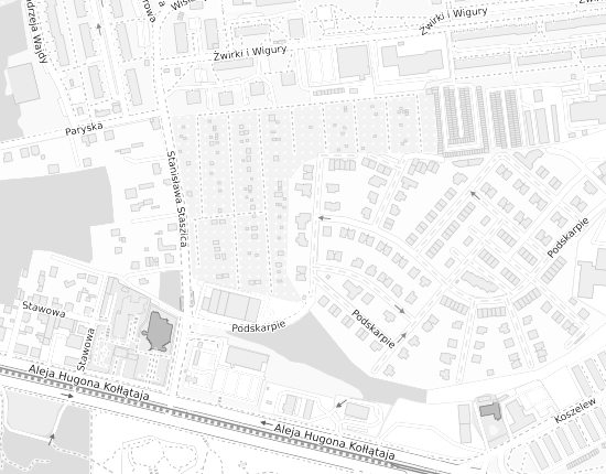 Mapa z adresem organizacji