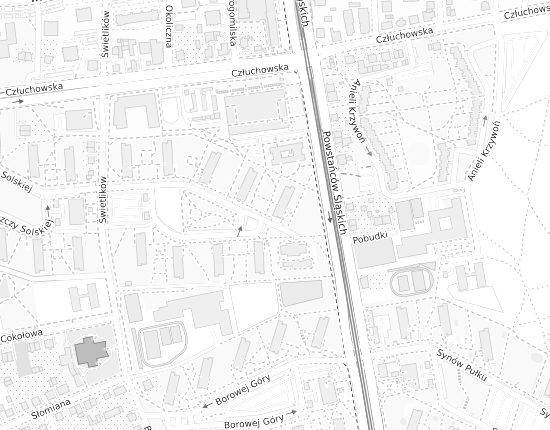 Mapa z adresem organizacji