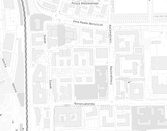 Mapa z adresem organizacji