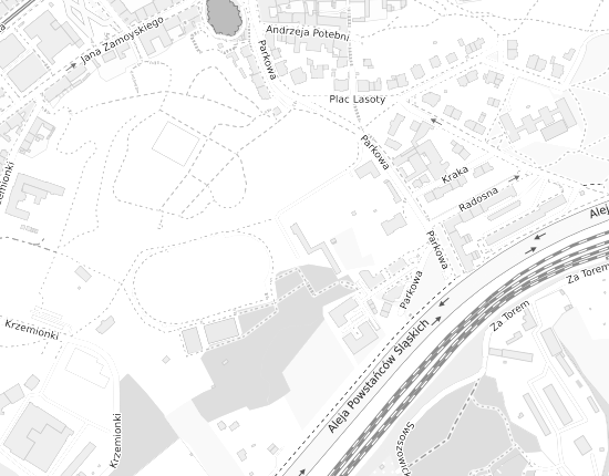 Mapa z adresem organizacji