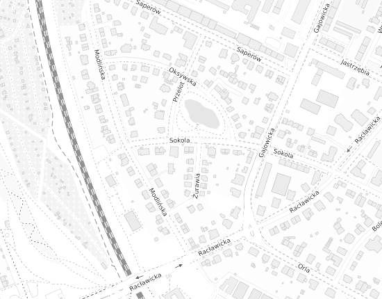 Mapa z adresem organizacji